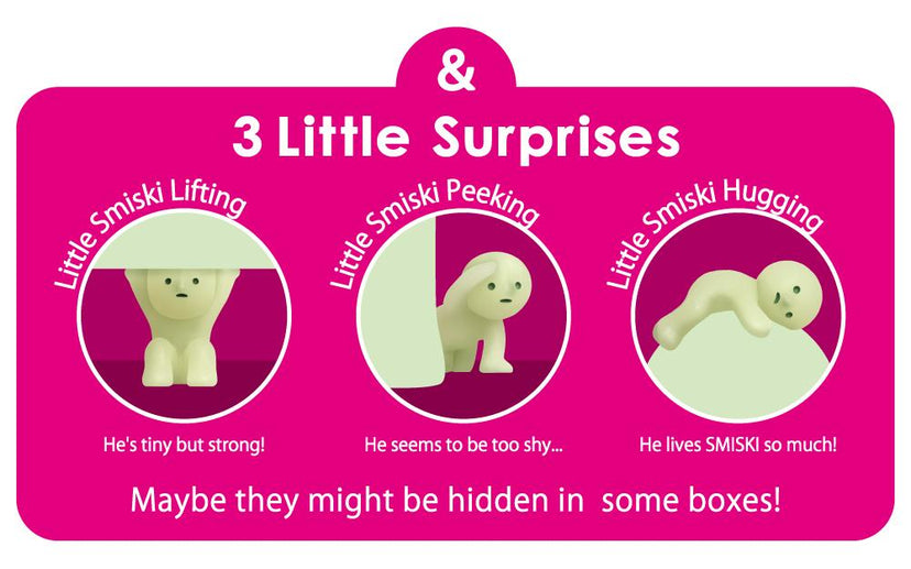 SMISKI Mini Figure Series 1 - Happy Display