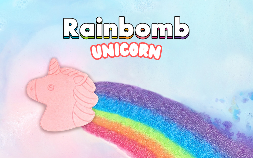 Rainbomb Unicorn - Happy Display
